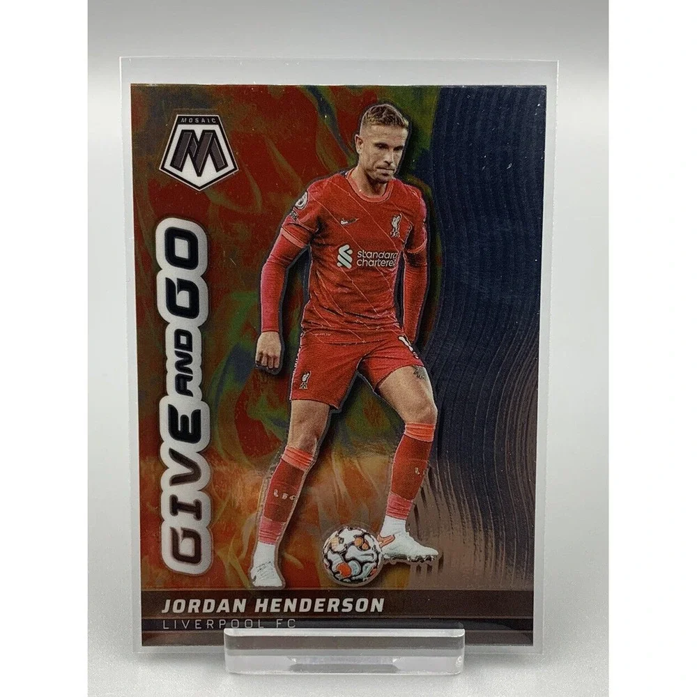 2021-22 Panini Mosaic EPL Soccer Give‎ And Go West Ham United Tomas Soucek #30